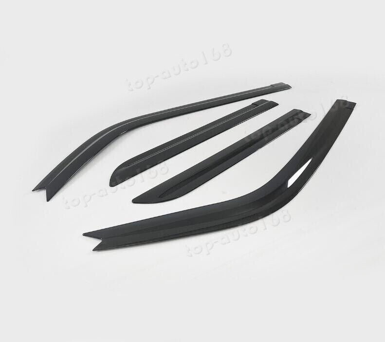 for Toyota 4Runner 2010-23 Black Window Wind Visors Rain Guard Vent Deflector 4x