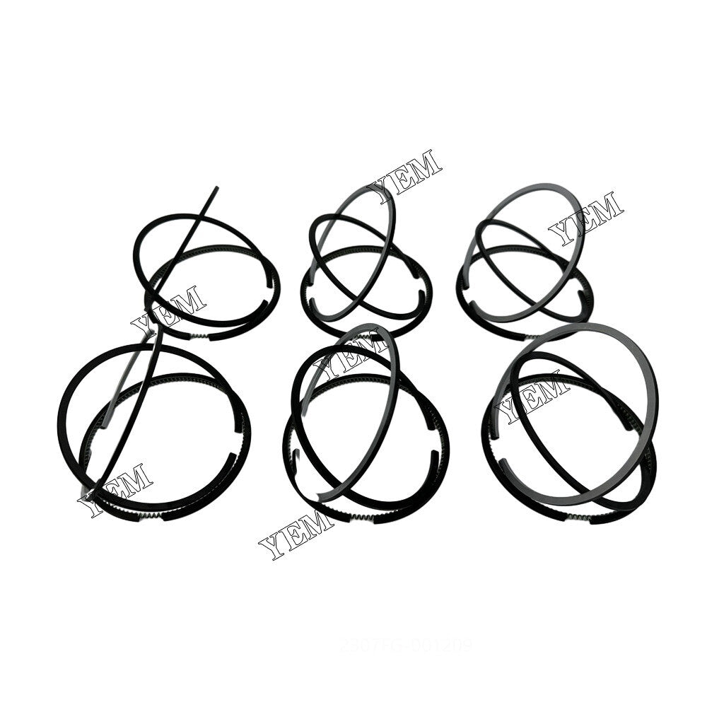 4Cyl 4BB1 Cylinder Piston Ring for Isuzu Engine Rebuild Kit Aftermarket Parts