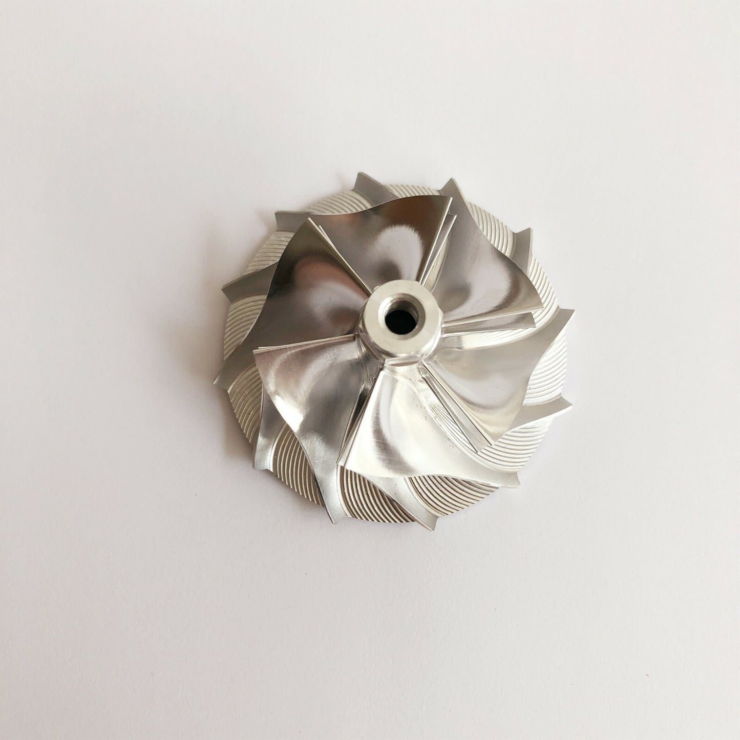 GT2256 707747-0001 41.58/56.02 mm 6+6 Blade Turbine Blank Compressor Wheel