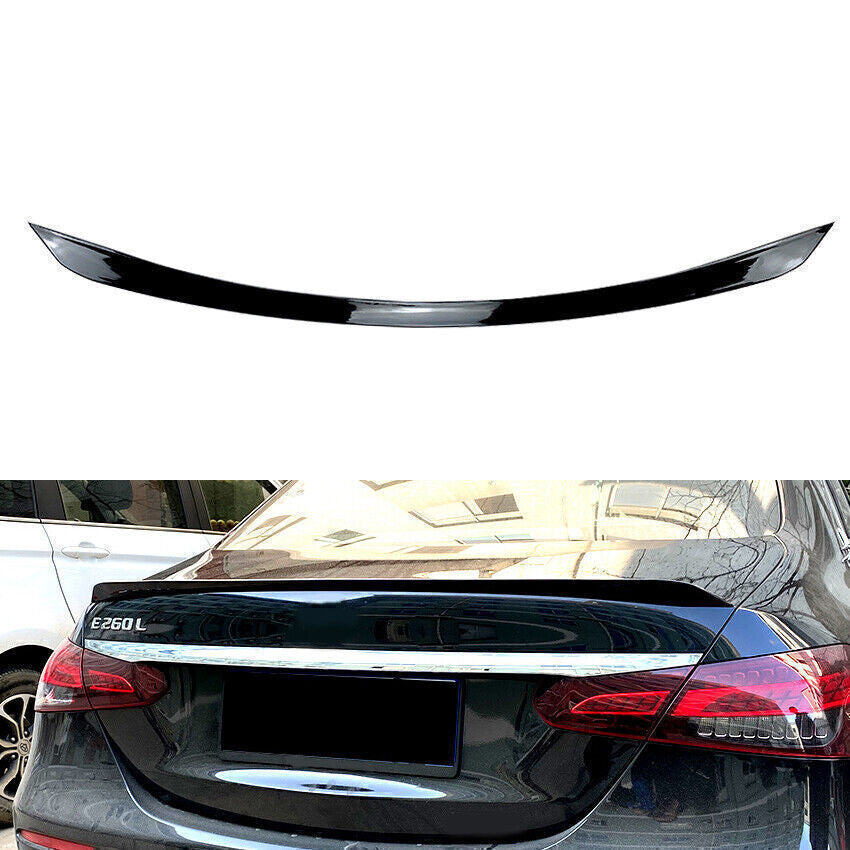 Black Rear Boot Spoiler Wing for Mercedes-Benz W213 E260 E300 E63S 2016-2021 20