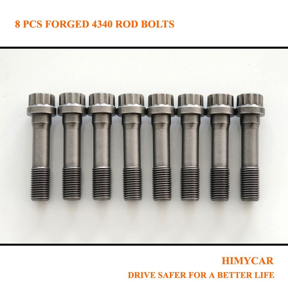 High-performance racing forged 4340 connecting rod bolt caps SCREWS 7/16x1.600L