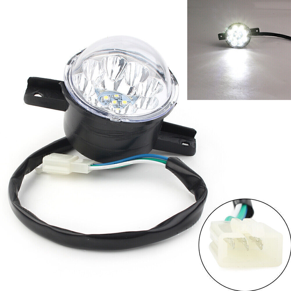 1 X LED Head Light 12 V Fit 110cc 125cc ATV Quad TaoTao Coolster Peace JCL