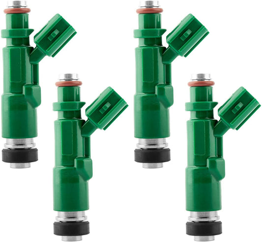 Four new fuel injectors suitable for Toyota Prius (01-09), Echo (00-05), for Scion (1.5L), and for Scion (04-06).