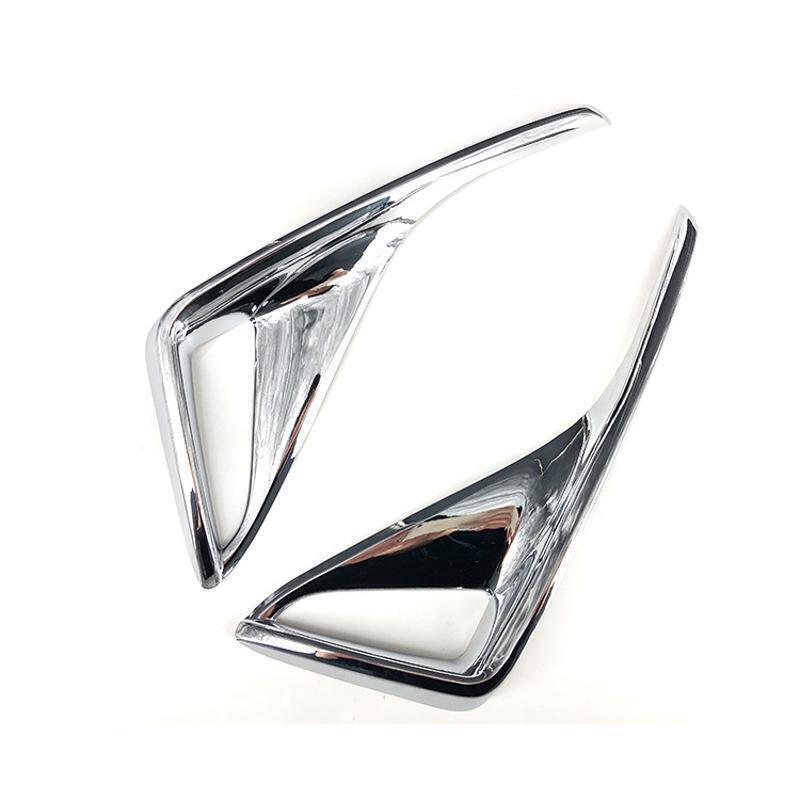 for Toyota C-HR CHR 18-2022 Chrome Rear Fog Lamp Bumper Light Molding Cover Trim