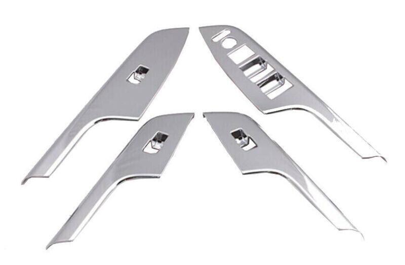 for Honda CRV CR-V 2012-2016 Chrome Steel Glass Window Lifting Lock Panel Trim