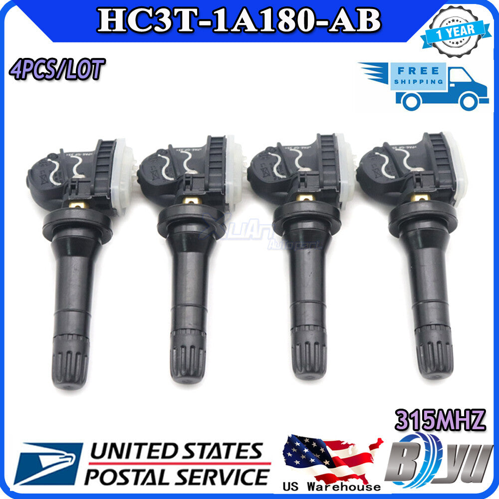4x TIRE PRESSURE SENSOR TPMS F2GT-1A1A180-AC for FORD F-250 SUPER DUTY FUSION