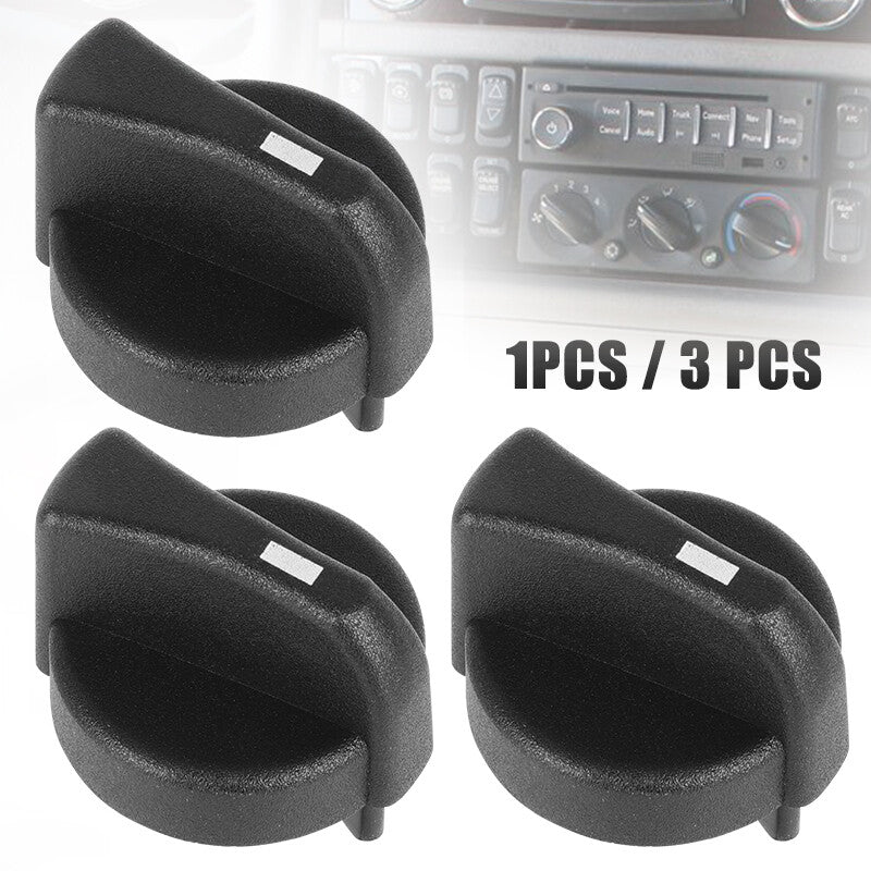 3PCS A/C Heater Control Knobs Switch 121-0001-000 for Peterbilt 330 335 379 387
