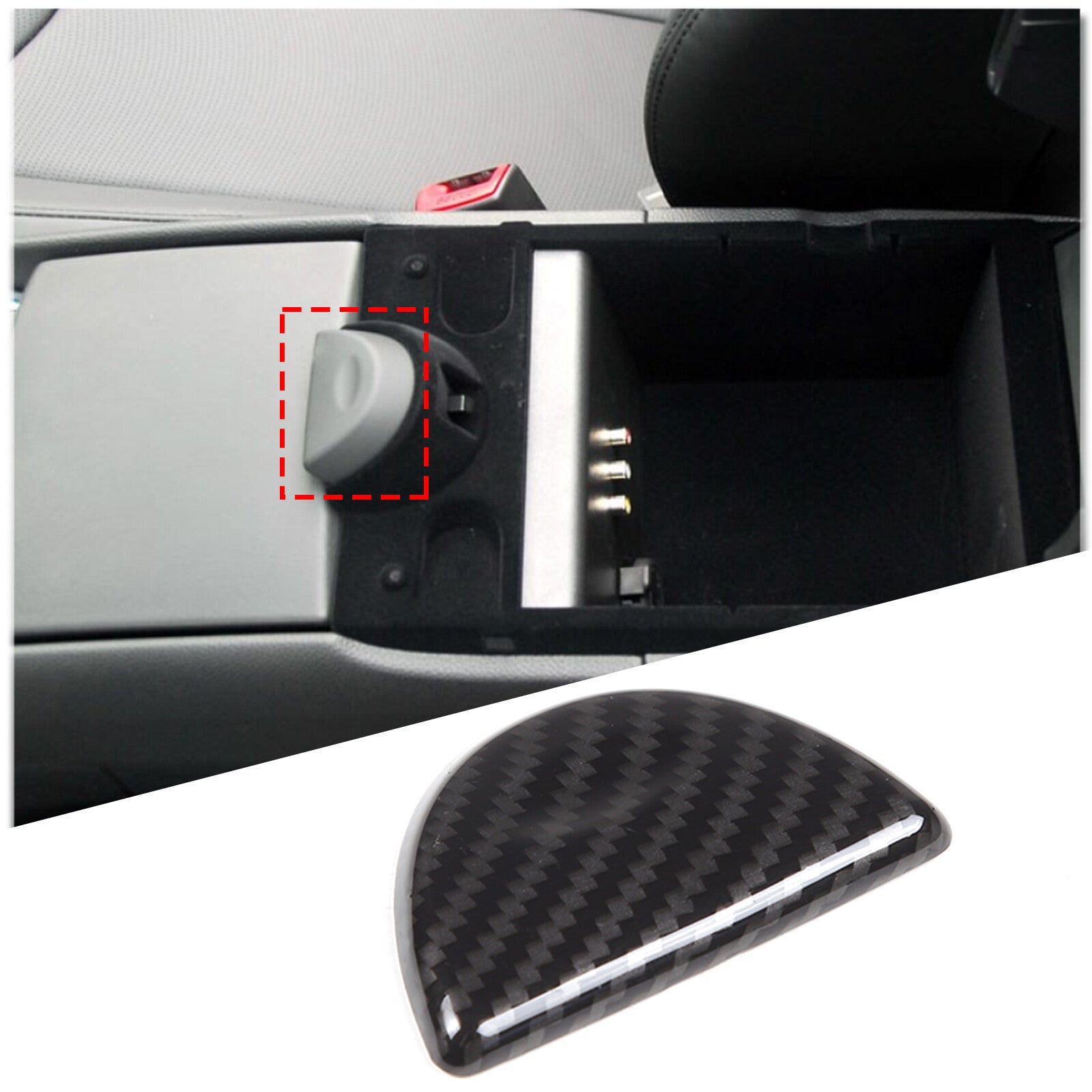 ABS Black Transmission Front Storage Box Container for Toyota 86/ for Subaru BRZ 2022