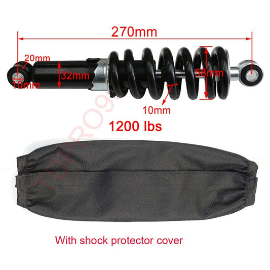 270mm 10.5-inch rear shock absorber, off-road bike trail Apollo Taodao SSR all-terrain four-wheel vehicle