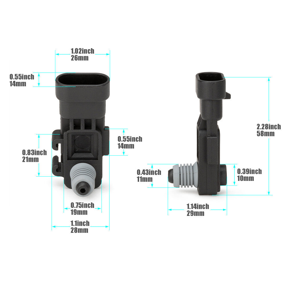 for Chevrolet for Buick for Cadillac for GMC for Hummer for Isuzu 16238399 Fuel Tank Pressure Sensor