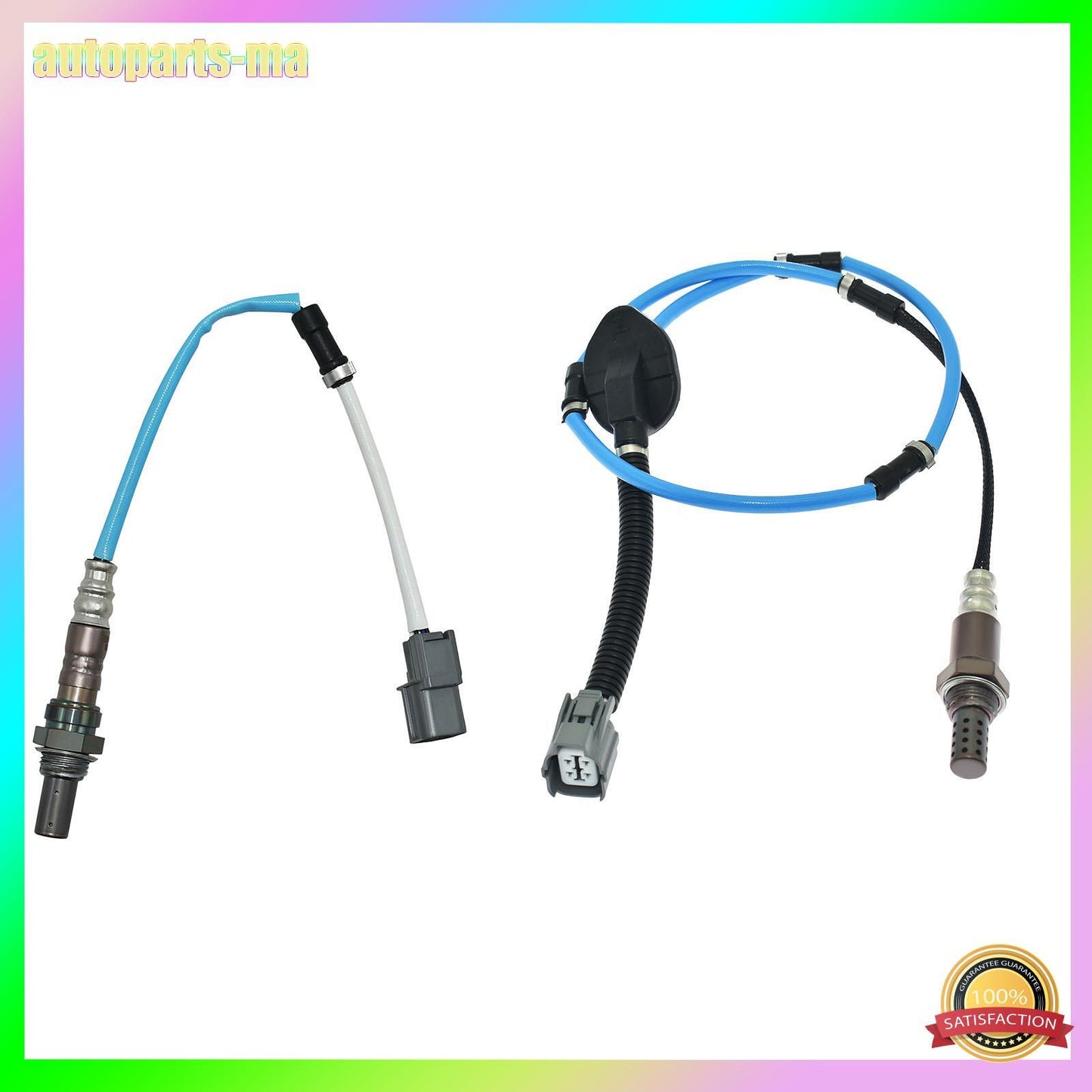 2x Upstream Downstream Oxygen Sensor for 2003-2007 for Honda Accord 2.4L