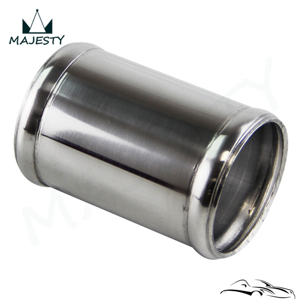 Aluminum Hose Adapter Tube Joiner Pipe Coupler Connector 51mm 2 Inch L=76mm