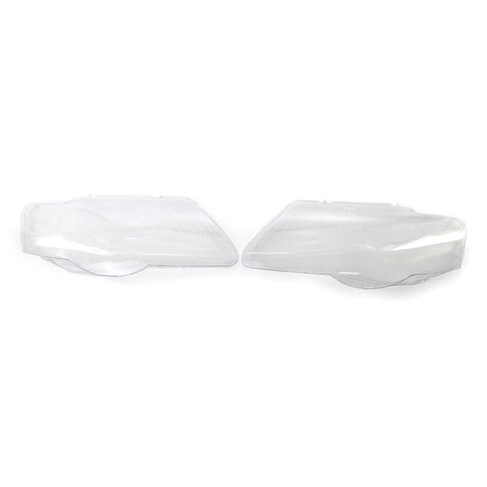 Headlight Headlamp Lens Cover Left Right Clear Fit for VW for Passat B6 2006-2011 Pair