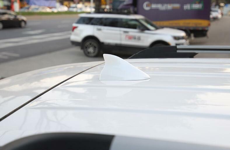 Paint White Shark Fin Antenna Aerial Cover Trim 1PCS for Ford Explorer 2011-2019