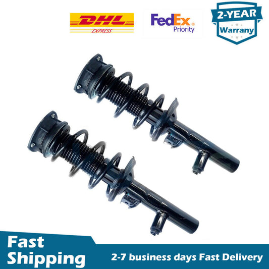 2PCS Front Shock Struts Assys for VW for Golf for Jetta MK7 R GTI for Seat Leon 2015-2022