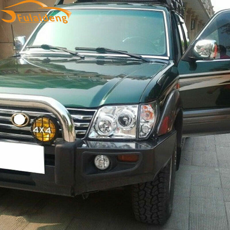 Front LED Headlights Headlamp for Toyota for LAND CRUISER PRADO LC90 LH+RH 1996-2002