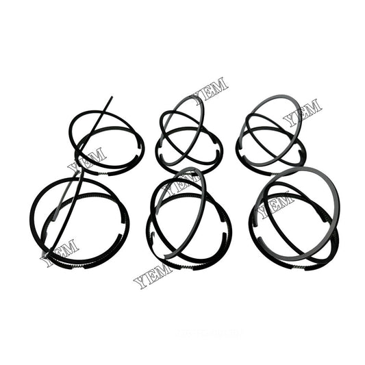 4BD1 Cylinder Piston Ring for Isuzu Engine Rebuild Kit Aftermarket Parts