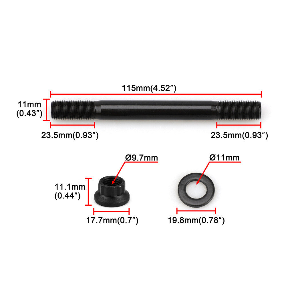 Cylinder Heads stud kit For EVO8 EVO9 for Mitsubishi Eclipse 94-up 4G63 207-4203
