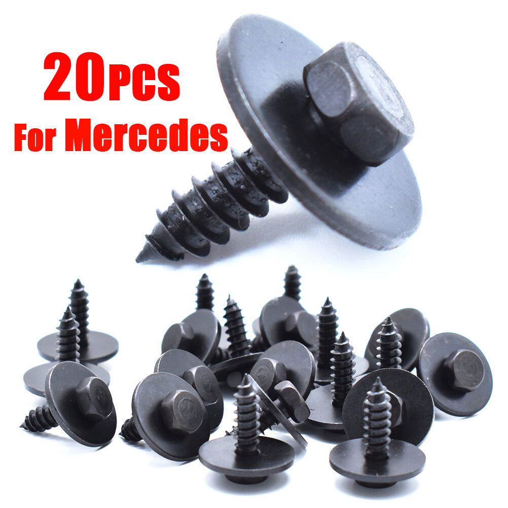 20pcs 4.8 x 16 mm screw body hex screw with disc for Mercedes