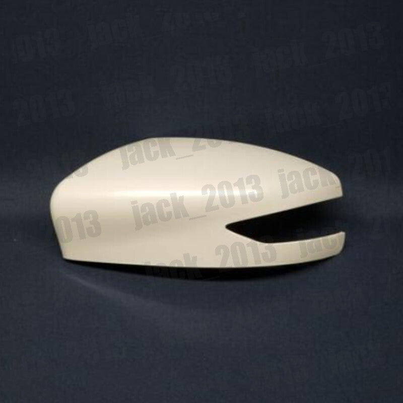 Pearl White Driver Mirror Cover for 2013-2018 for Nissan Sentra Altima w/ Signal 1pc