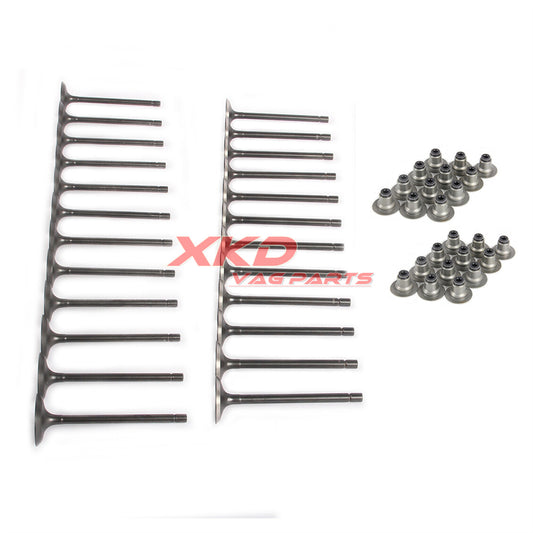 3.0L Intake Exhaust Valves Steam Oil Seals Kit for Cadillac CTS LP1 LF1 LFW