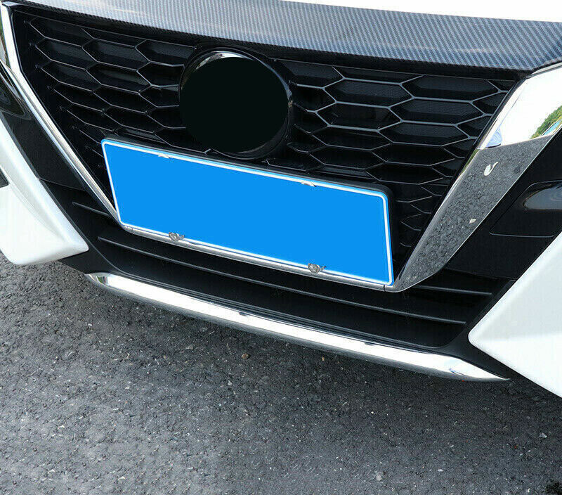 1P Silver Front Bumper Lower Strip Guard Moulding Trim for Nissan Sentra 2020-23