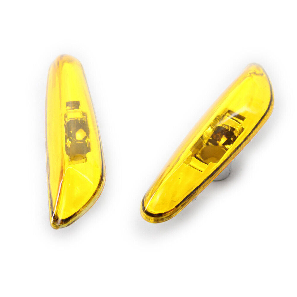 for BMW E46 4DR 02-05 63137165915 2pcs Side Marker Light Turn Signal Lamp Yellow