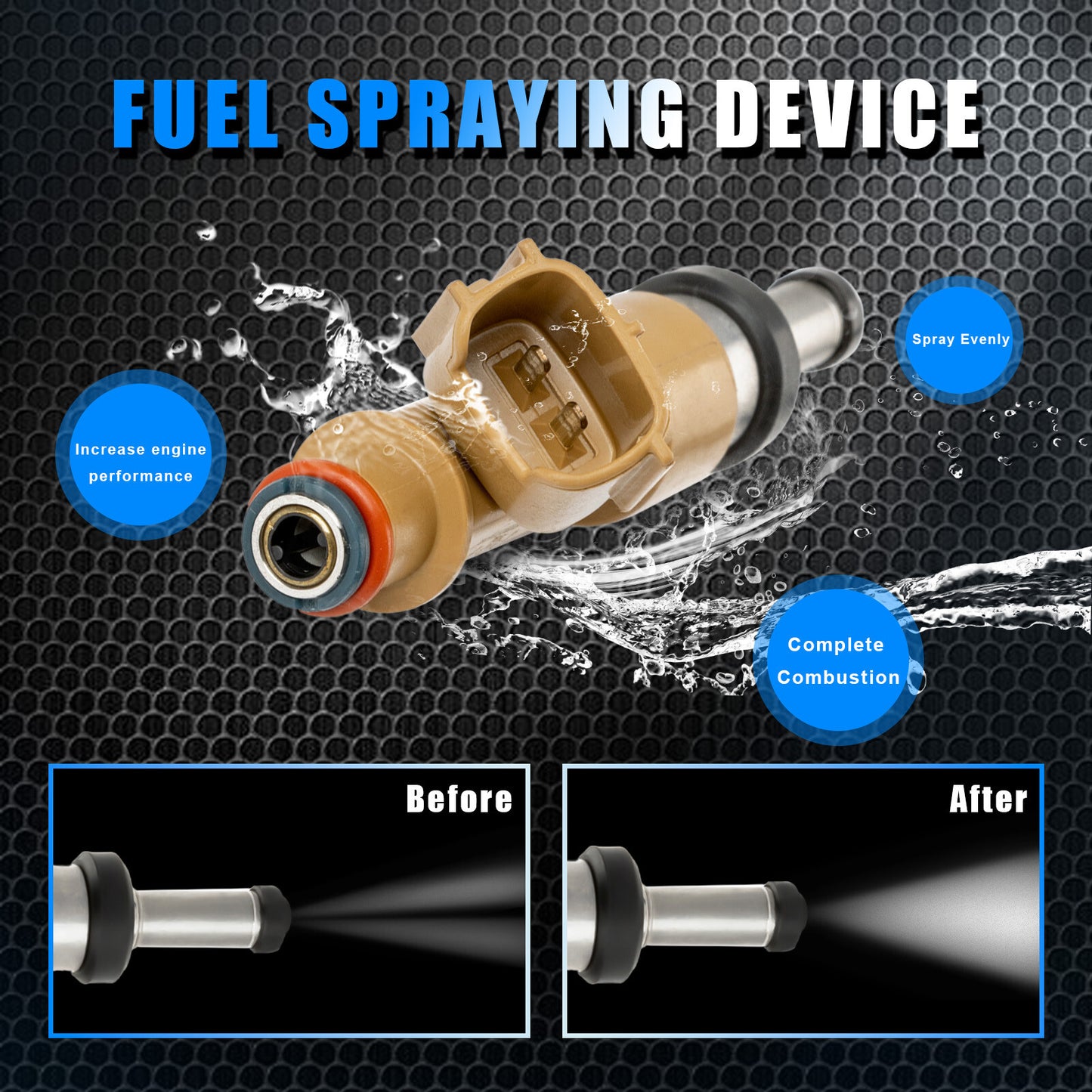 for Toyota for Corolla 1.8L 2009-2019 for Scion XD 2008-2009 4pcs Fuel Injectors NEW AU
