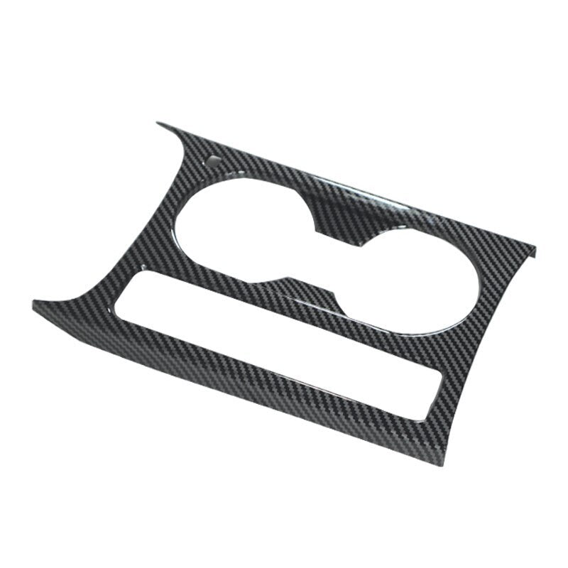 Carbon fiber style cup holder lid trim suitable for Audi A3 2019-22