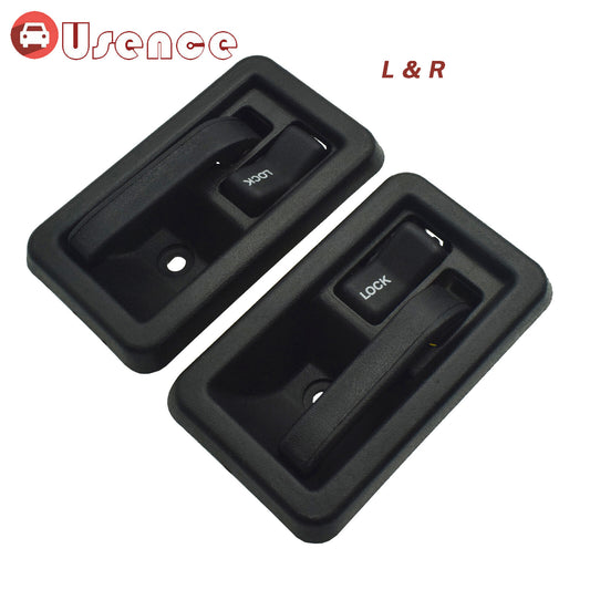 2PCS Interior Door Handle Left  Right Side for Jeep for Wrangler 1987-2004 YJ TJ