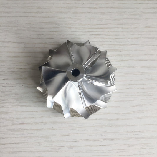 RHF55 6+6 Blade 52.56/68.00 mm High-Performance Turbine Billet Compressor Wheel