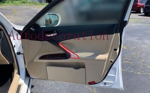 Carbon Fiber Inner Door Armrest Panel Cover Fit for Lexus IS F/250/350 2006-2013