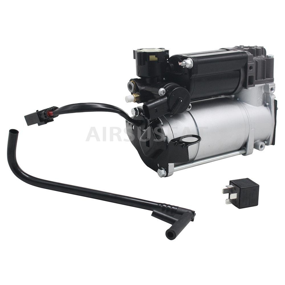 for Mercedes W220 W211 W219 1999-2010 Air Suspension Compressor w/ Tube Relay?