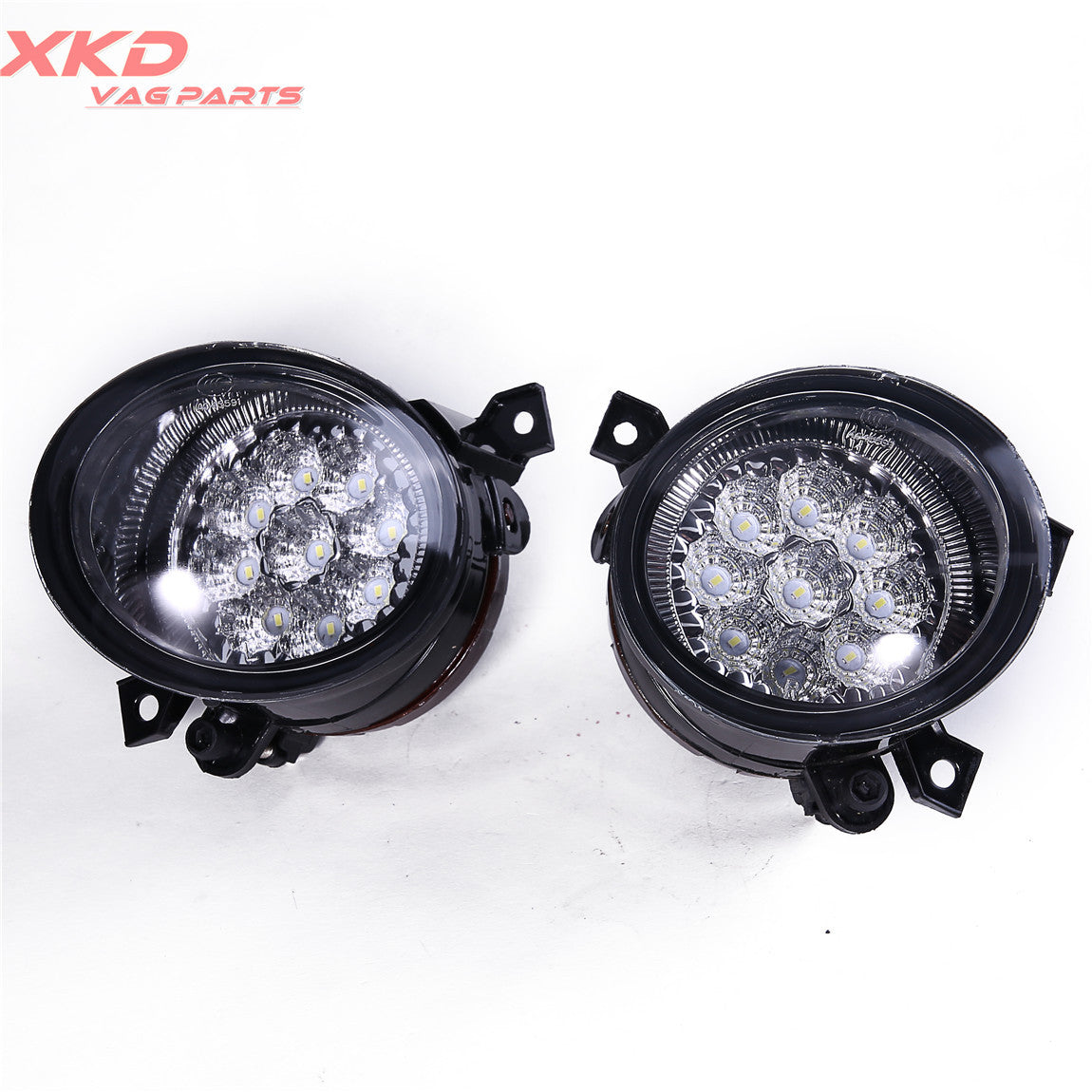 2 Front LED Clean Fog Lamp Light for VW for Golf for Jetta MK5 MKV Rabbit Up