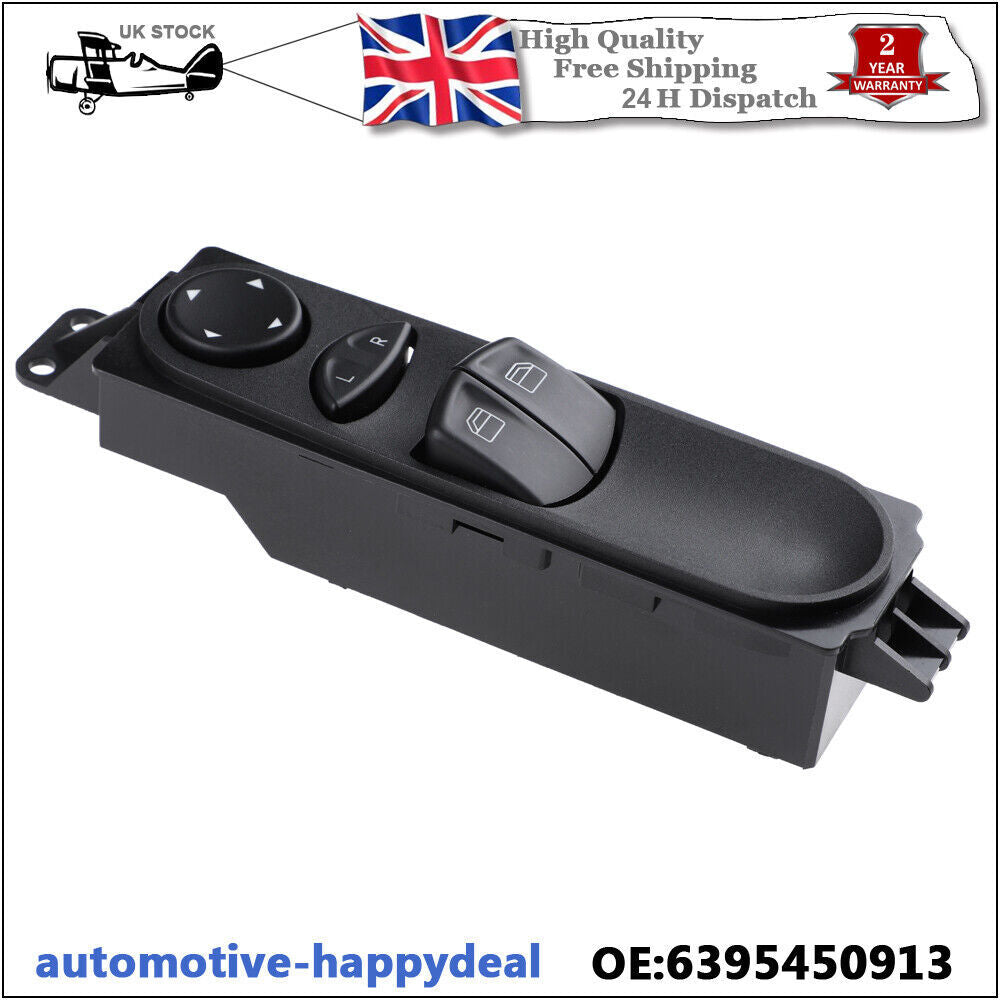 Driver Side Master Window Control Switch for Mercedes Benz Vito W639 2003-2015