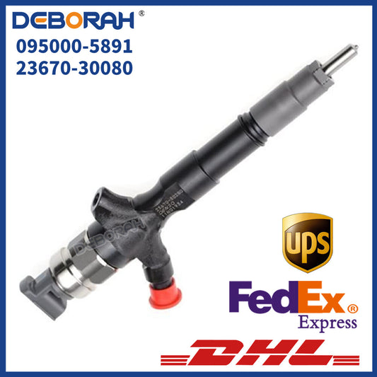 Diesel Fuel Injector 095000-5891 23670-30080 for Toyota for Land Cruiser 1KD-FTV