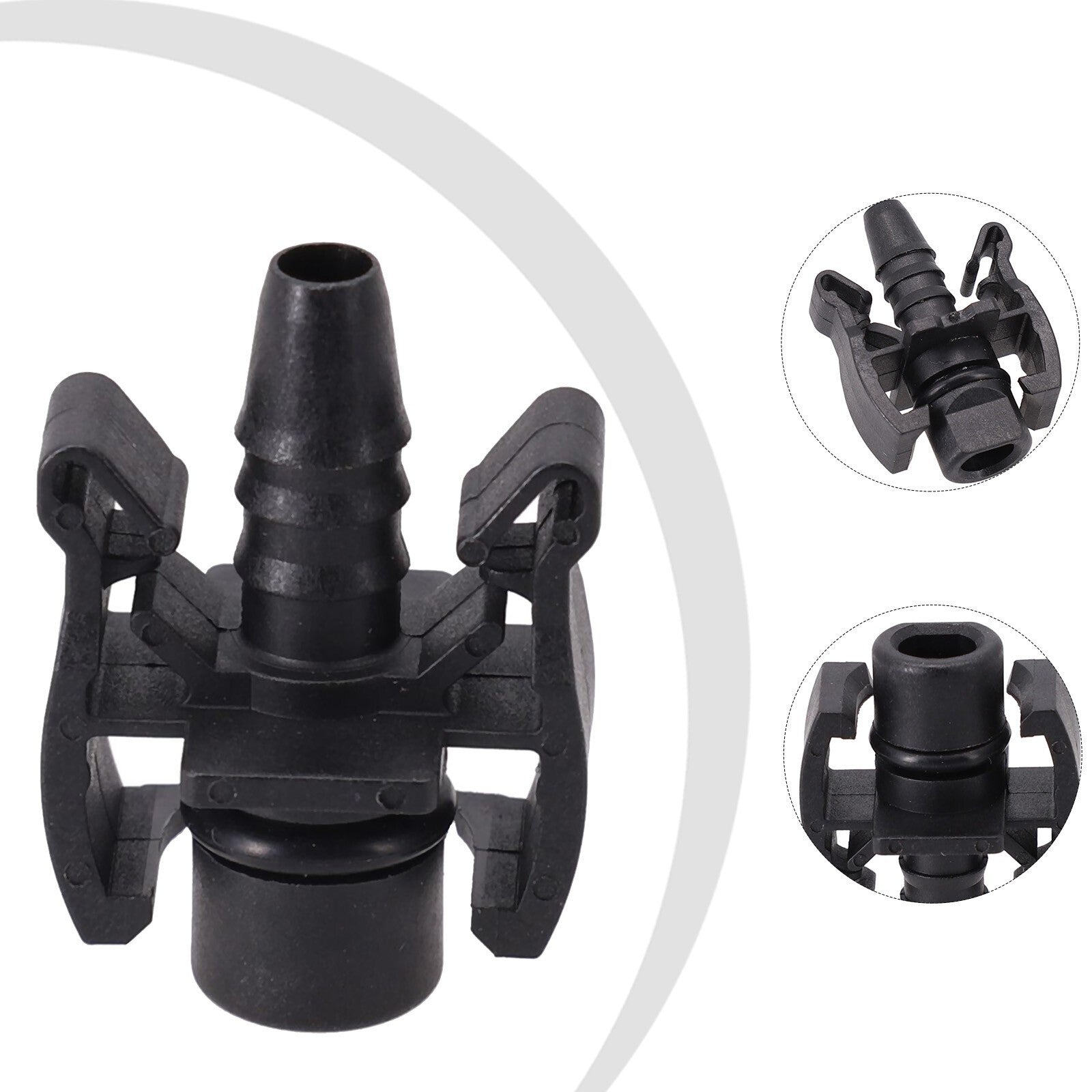 Car Expansion Water Tank Water Hose Straight Connect Connector Accessory
