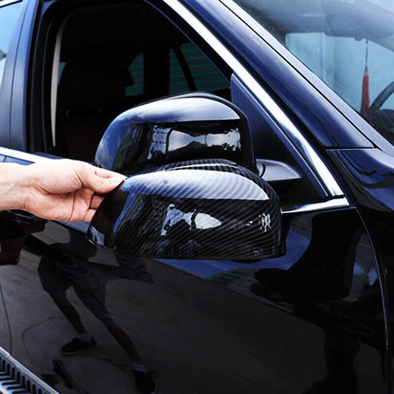 Car door rearview mirror cover, exterior car accessory for BMW X5 14-19 F15