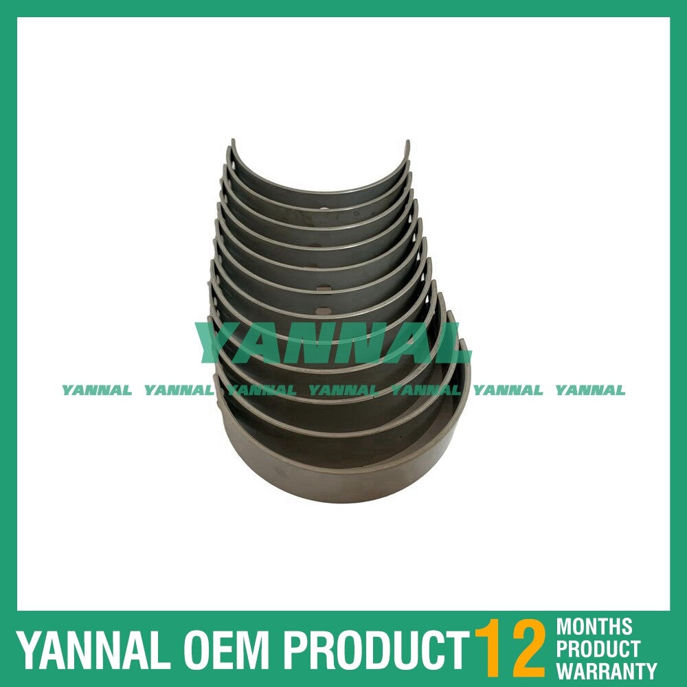 10PE1 main bearing STD is suitable for Isuzu diesel engine parts.