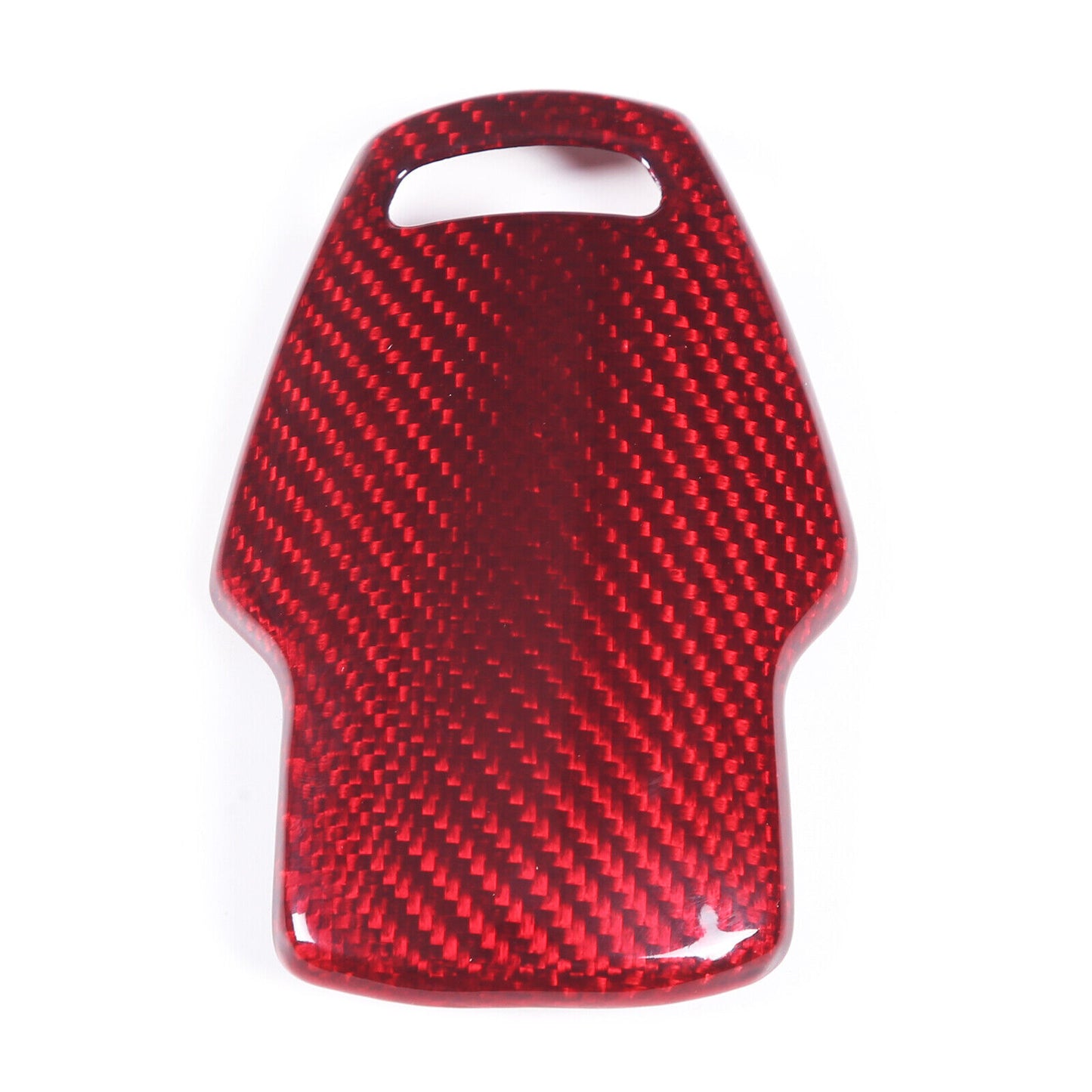 Red Carbon Fiber Console Sport Mode Knob Cover for Chevrolet for Corvette C8 2020-23