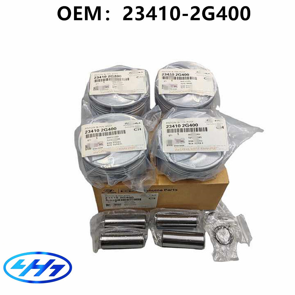 23410-2G400 TURBO Engine Pistons  Pins STD-A (4pcs) SONATA OPTIMA 2011-2013