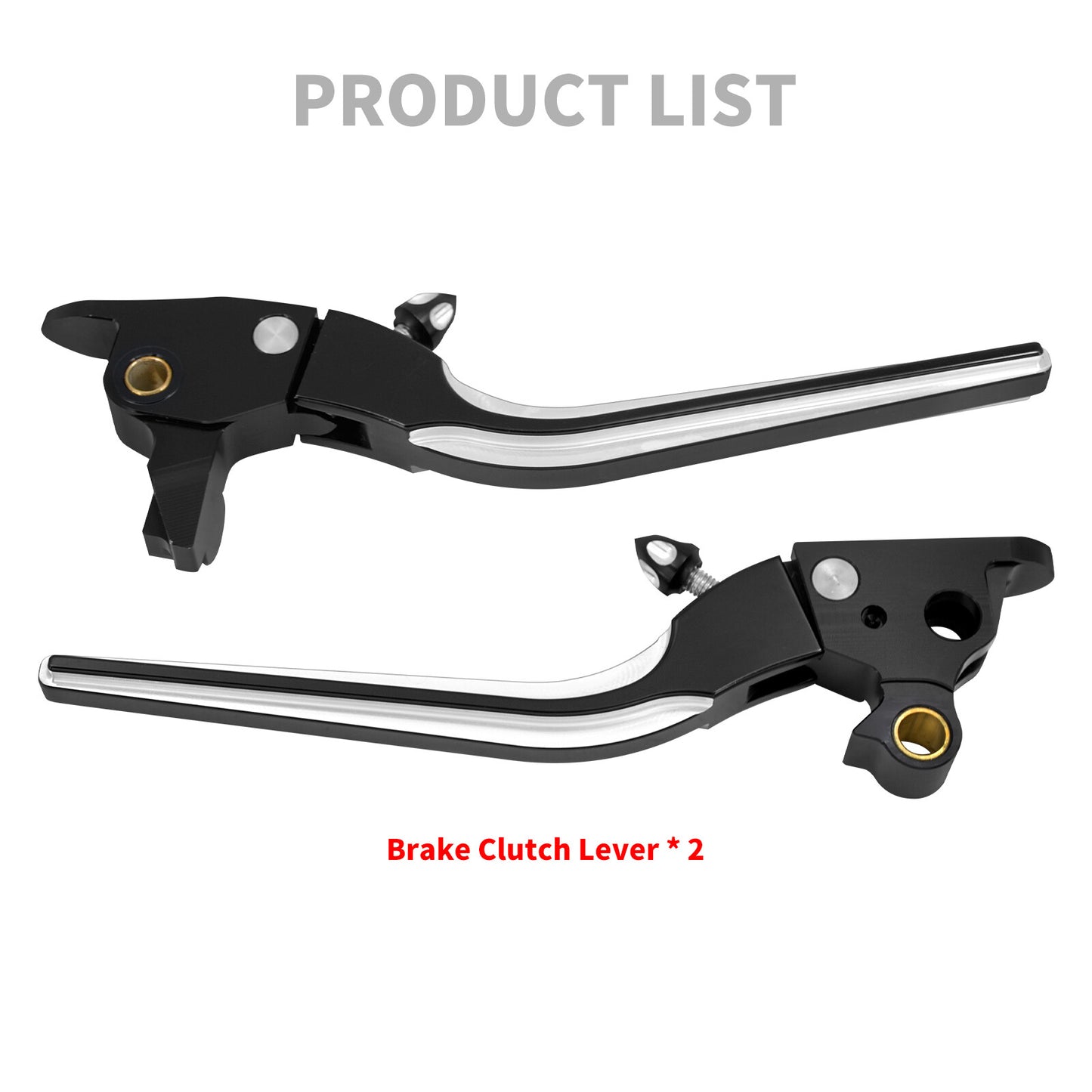 Black Brake Clutch Levers Fit for Harley Touring Street Electra Road Glide 09-13