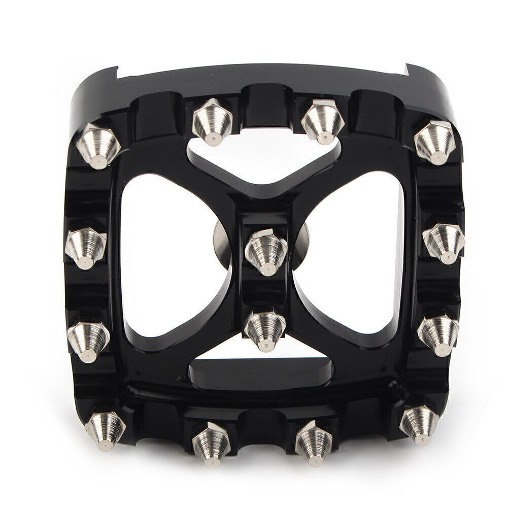 MX Style Brake Pedal Pad Cover for Harley Dyna Fat Bob FXDF FXDL Softail FXSTS