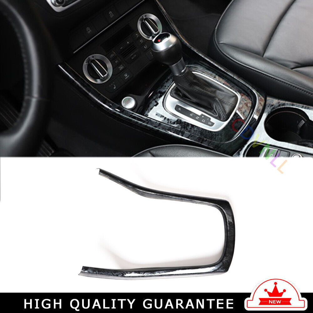 Inner Console Gear Shift Frame Cover Trim 1 Fit for Audi Q3 13-2018 Black Wood
