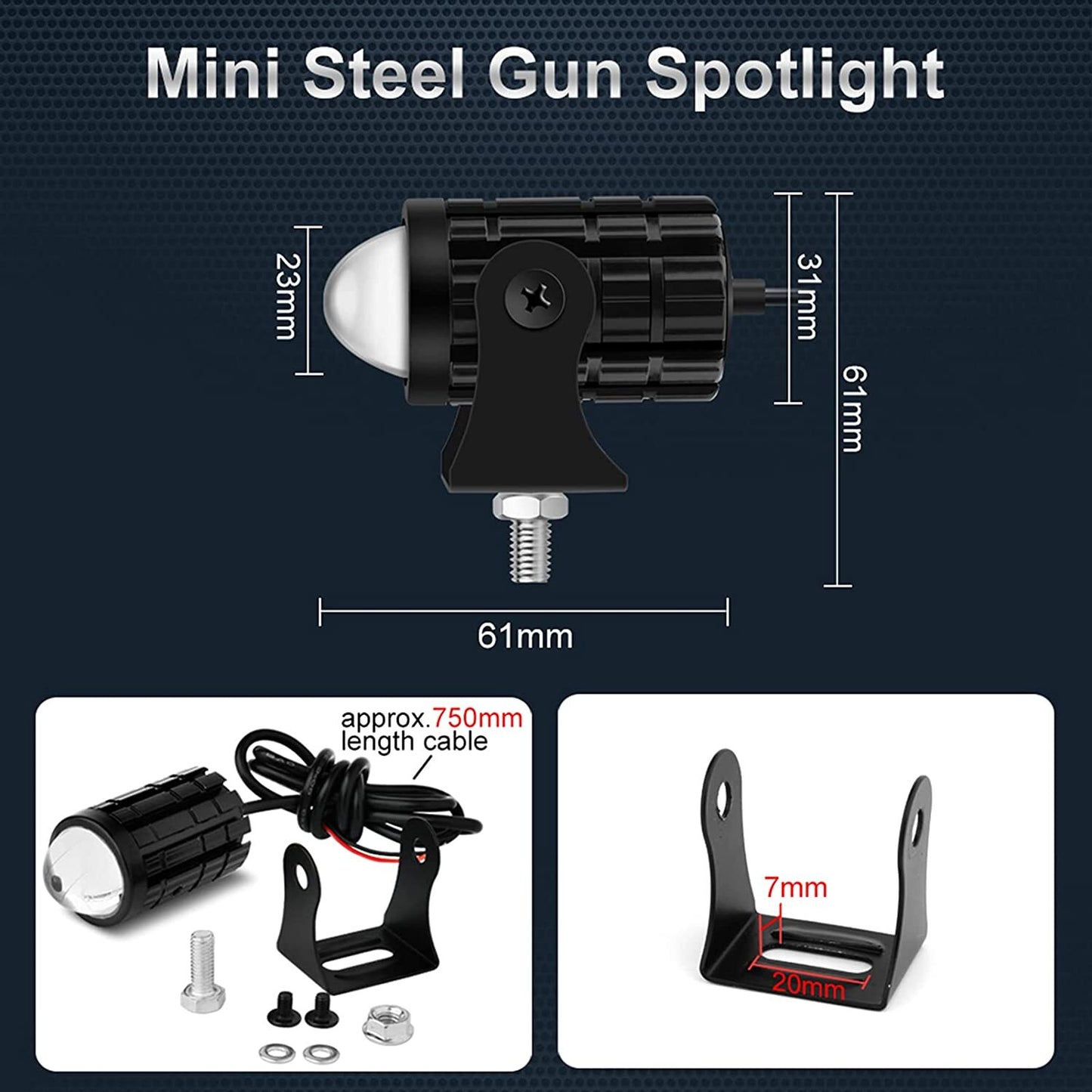 LED Work Light Bar Pods Driving Fog Lamp Spotlight For Car Offroad Truck Boat