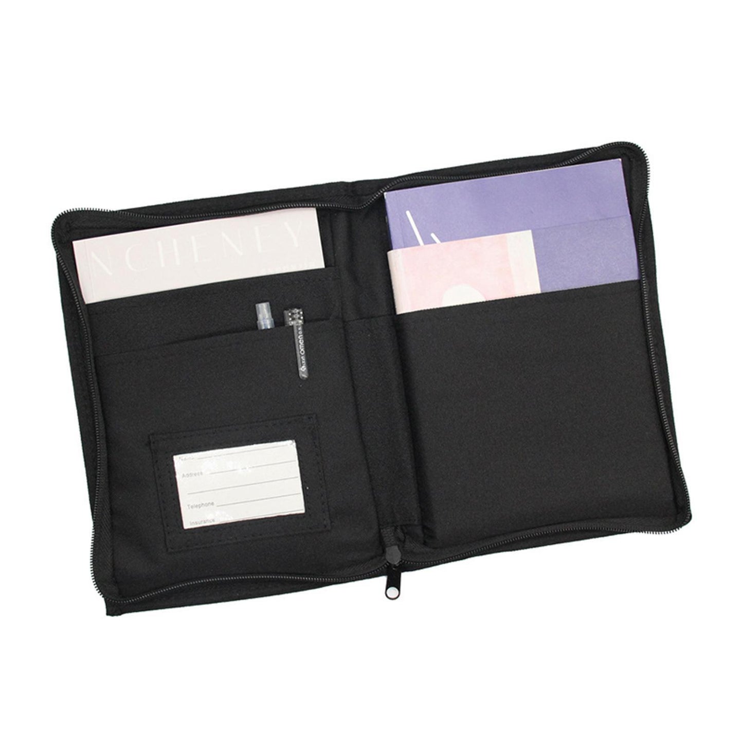 Auto Console Documents Organizer Multiple Car Registration Card Holder Box Bag