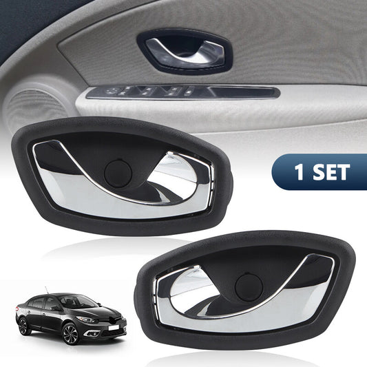 Left + Right Interior Door Handle for Renault Fluence Megane Scenic 2008-2016 US
