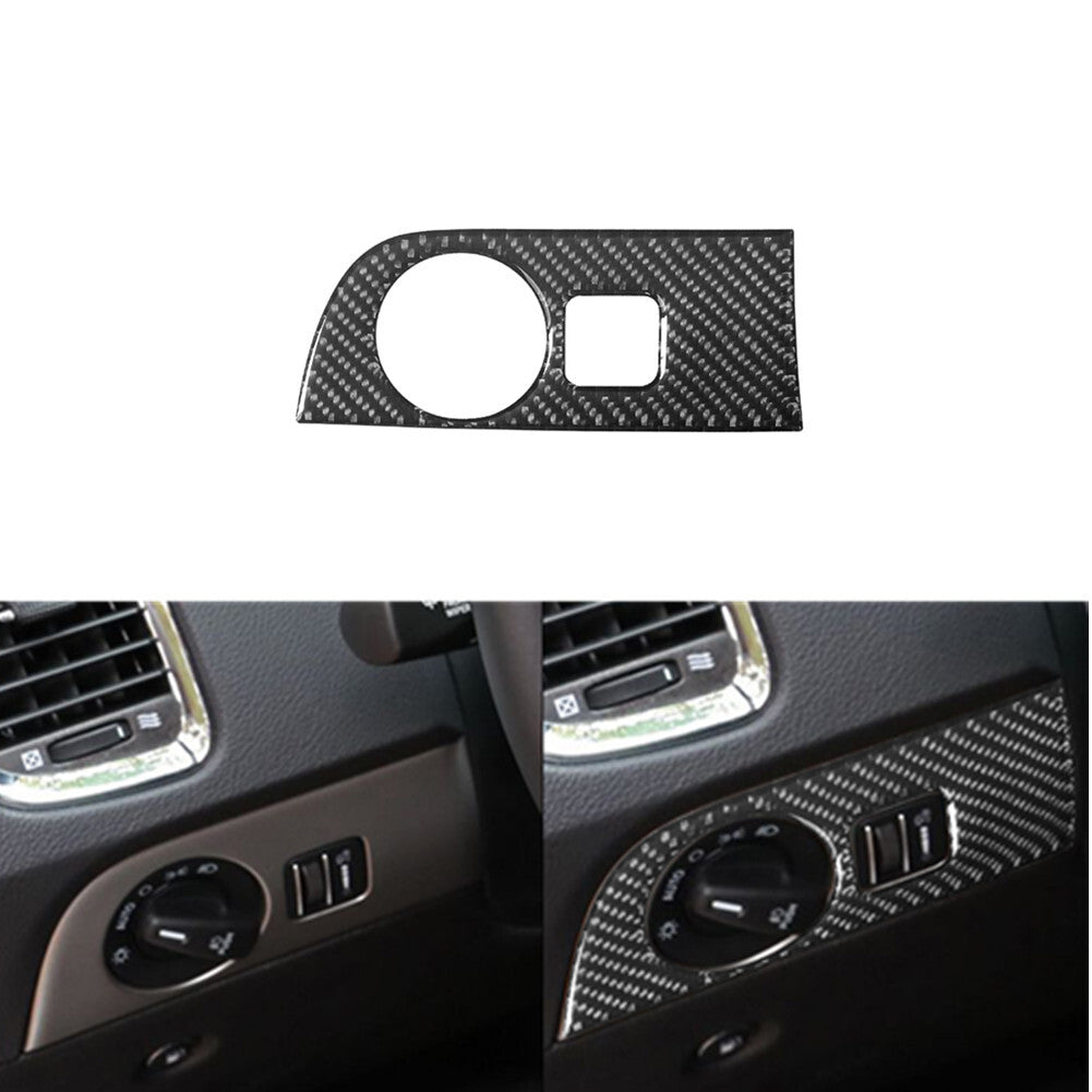 Carbon Fiber Interior Dim Light Control Cover Trim for Dodge Durango 2014-2020