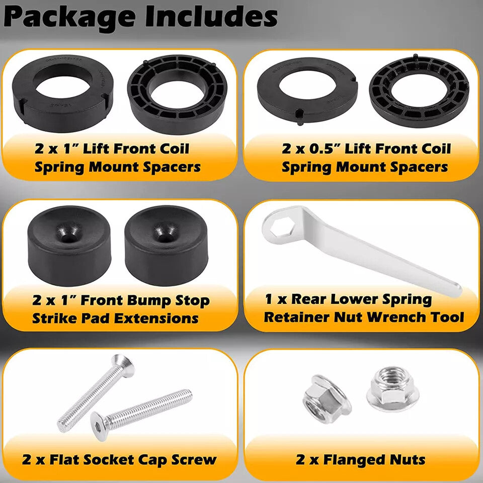 1.5 Performance Spacer Leveling Kit for Jeep Gladiator 2020-2022 1155300