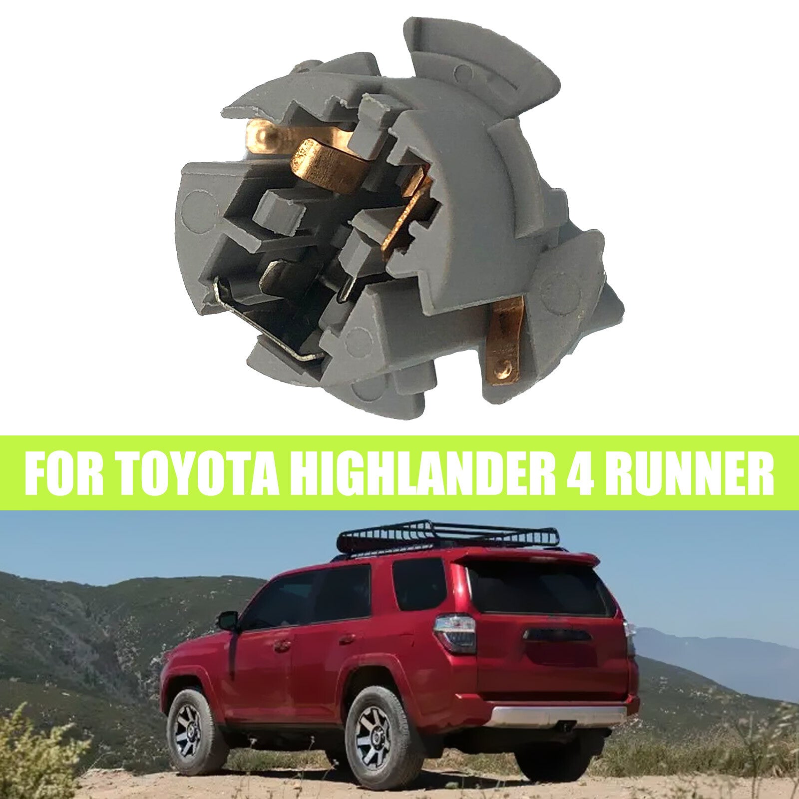 Right-hand grip/LH taillight rear socket 90075-60033 for Highlander for Toyota 4Runner (new)